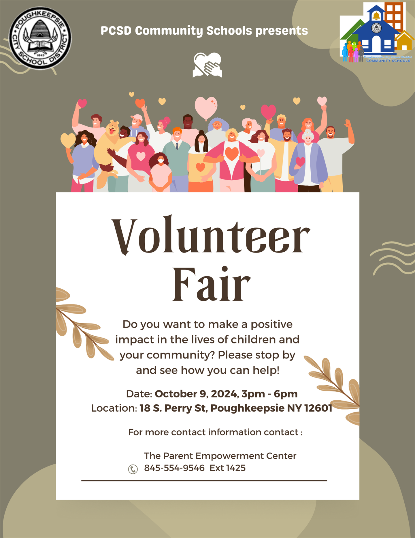  Volunteer fair flier
